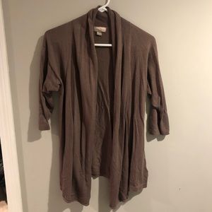 Forever21 Knit Open-Front Cardigan